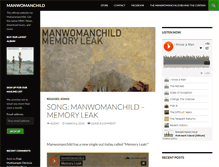 Tablet Screenshot of manwomanchild.org